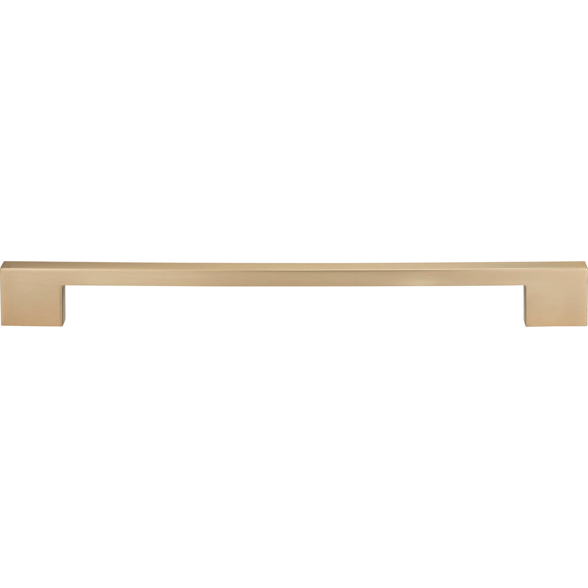 Atlas Thin Square Bar Pull in Champagne