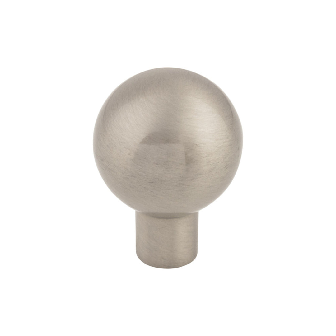Top Knobs - Brookline Round Knobs (TK760) 7/8" Brushed Satin Nickel