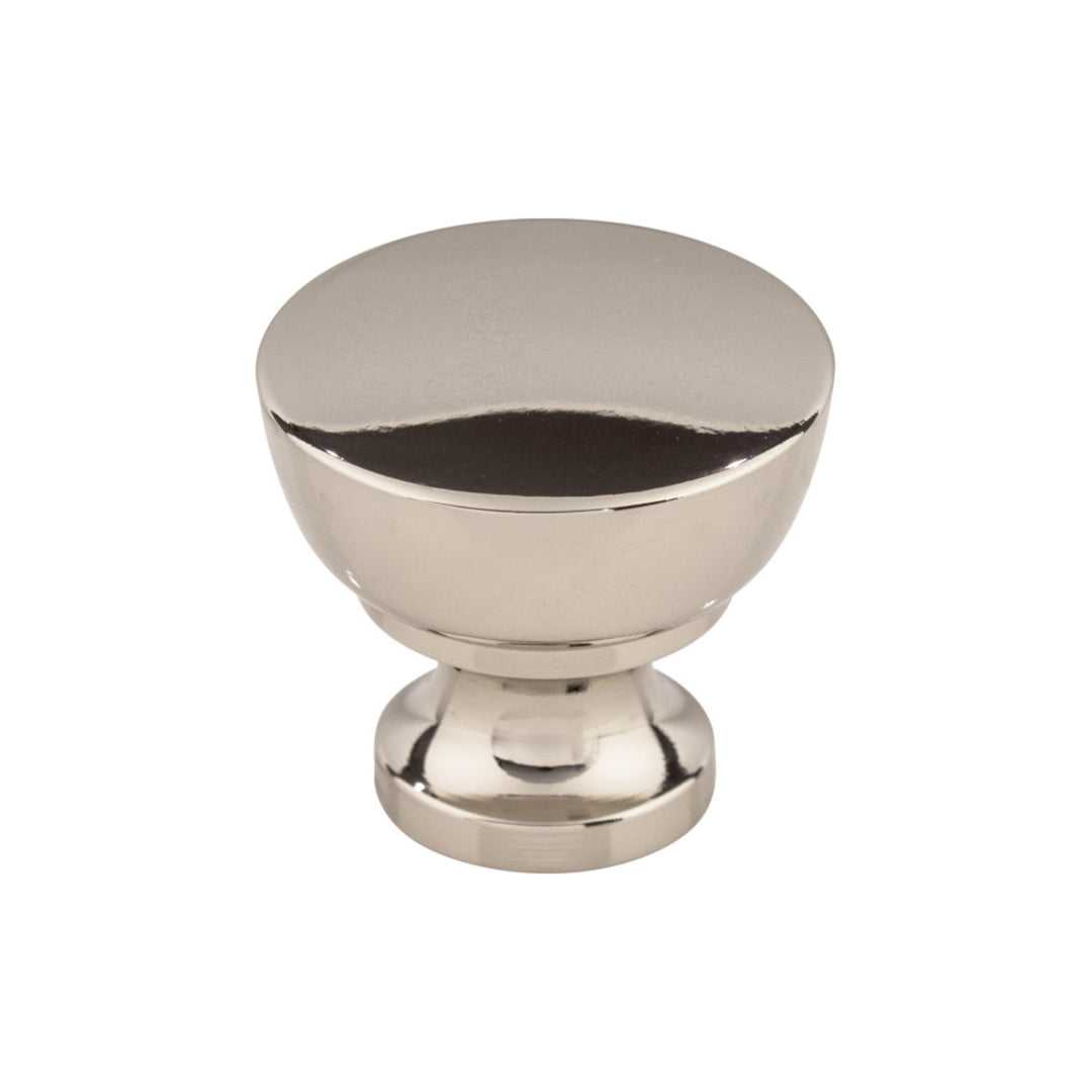 Top Knobs - Bergen Round Knobs Polished Nickel