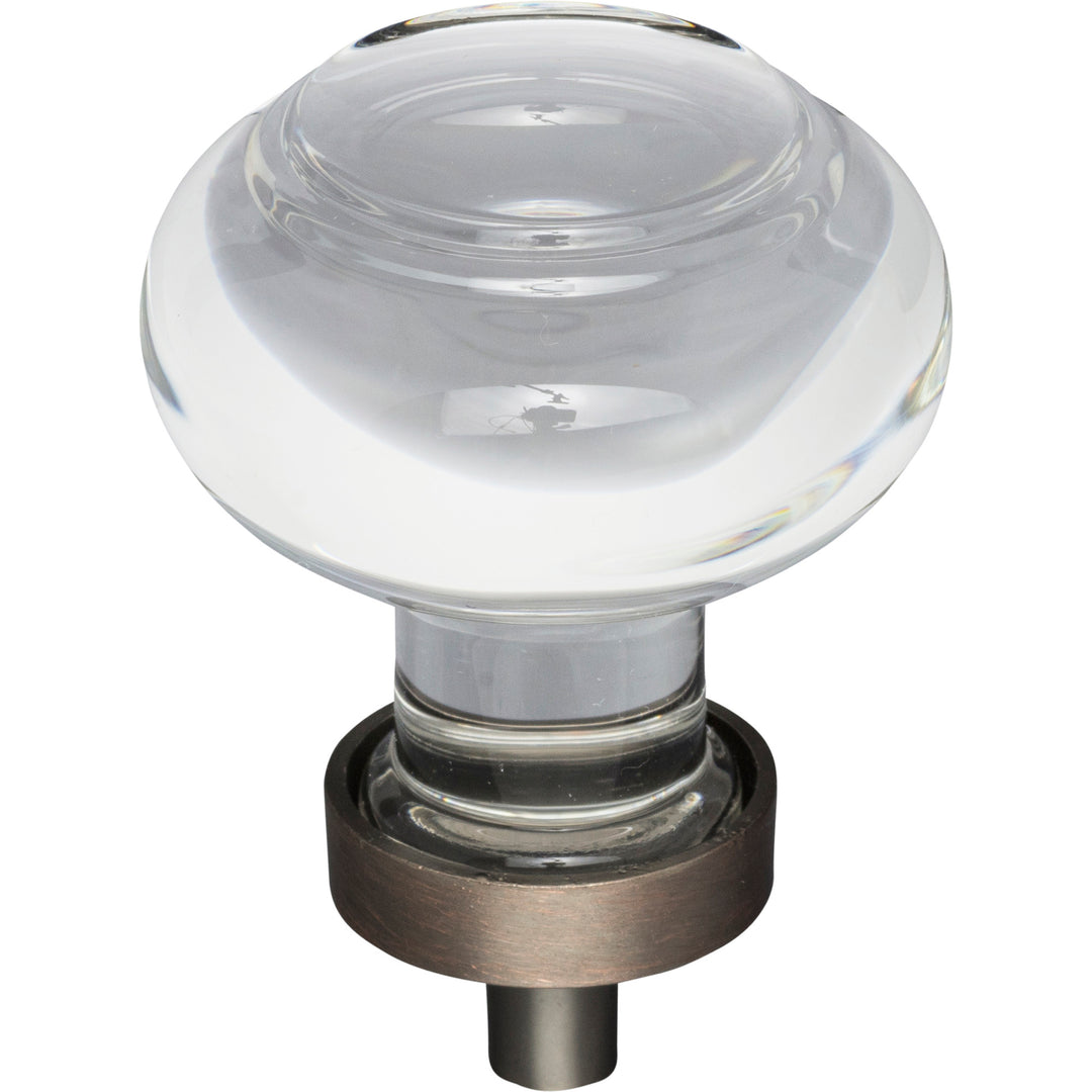 Harlow Button Glass Cabinet Knob