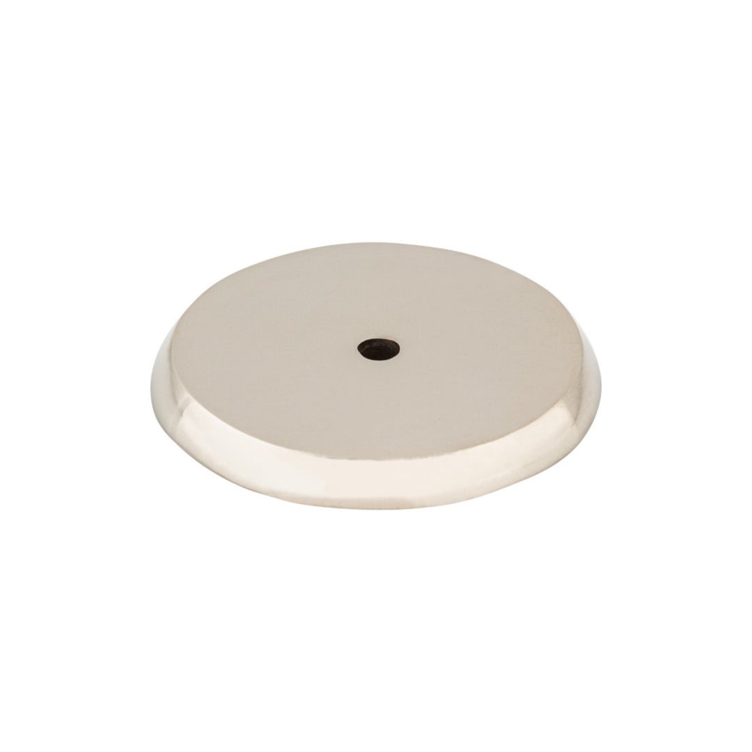 Top Knobs - Aspen II Round Knob Backplates 1 3/4" Polished Nickel