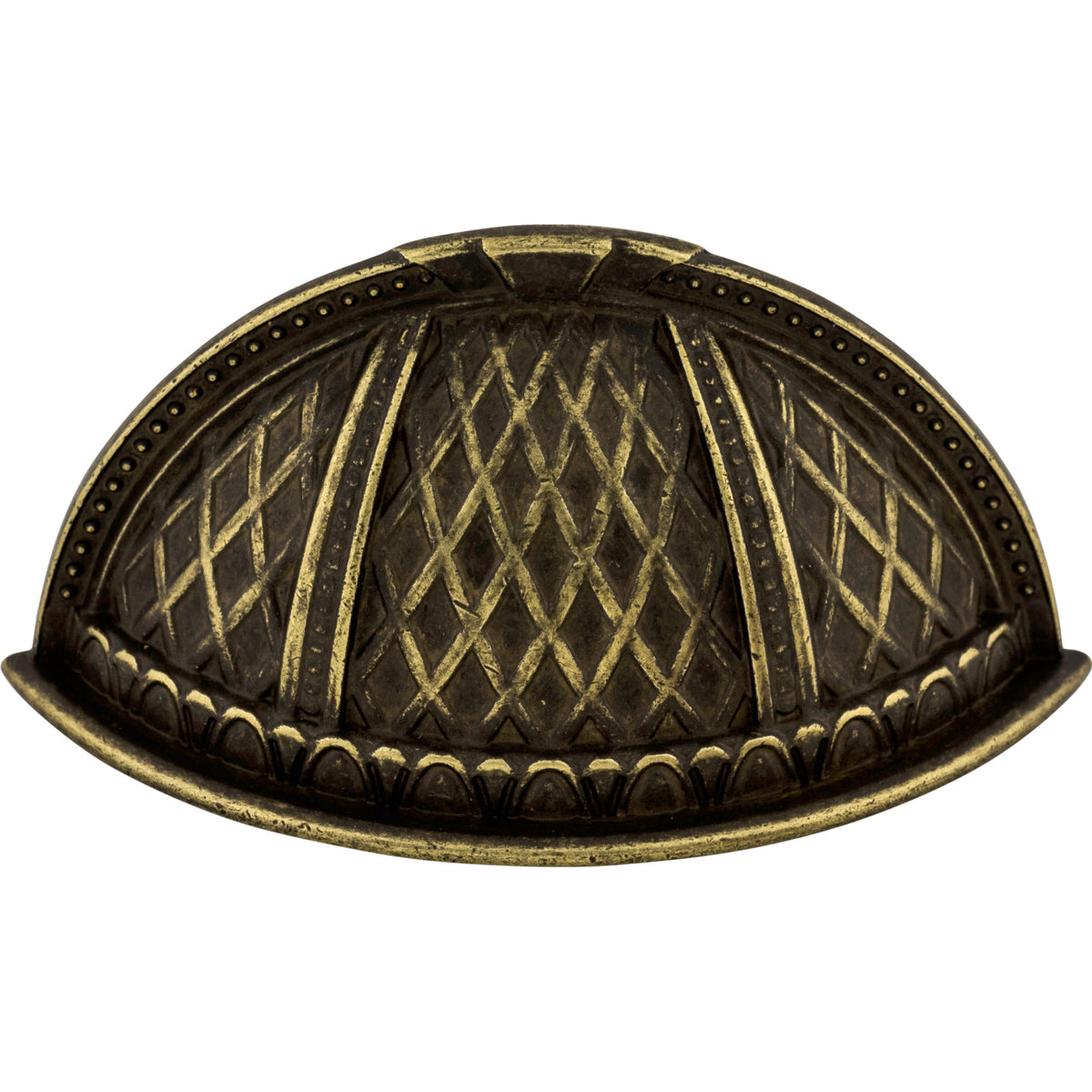 Top Knobs Trevi Cup Pull in German Bronze