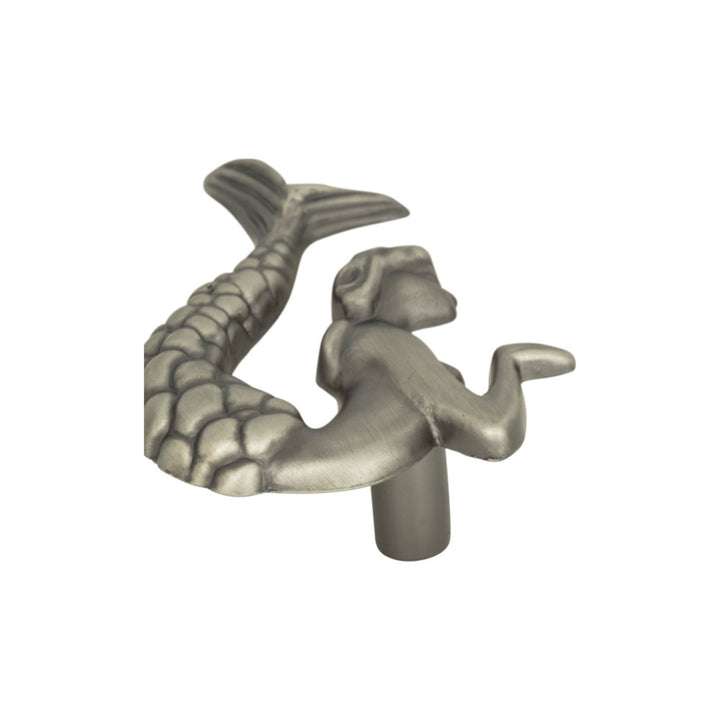 Atlas - Mermaid Knobs (Left) Pewter