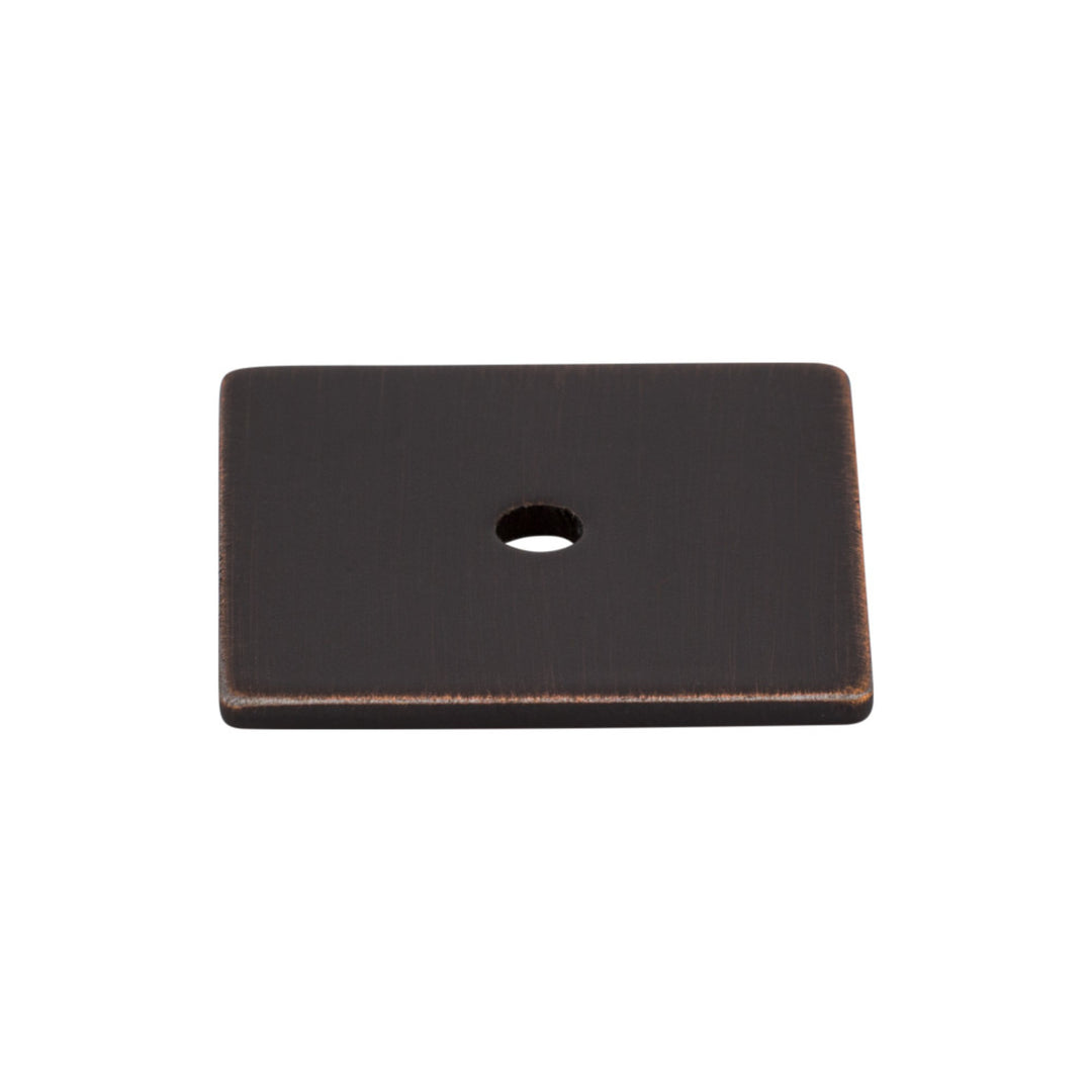 Top Knobs - Square Knob Backplates 1-1/4" Tuscan Bronze