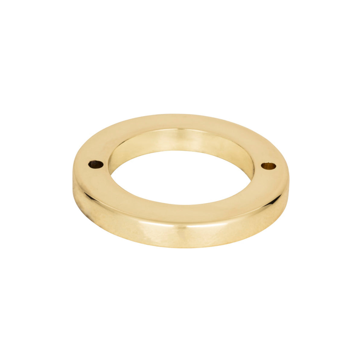 Atlas Tableau Round Pull Backplate in French Gold