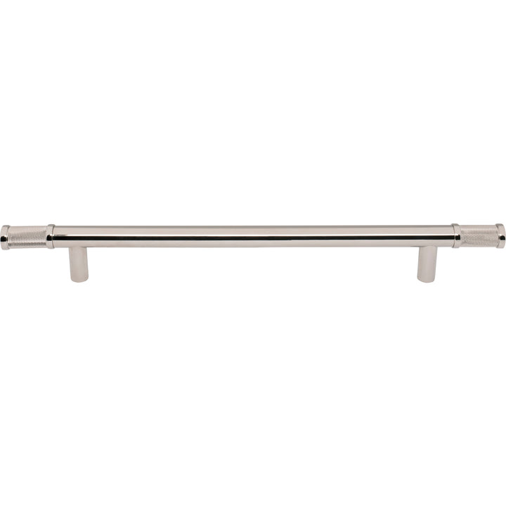 Top Knobs - Burnham Bar Pull TK-Burnham Appliance Pulls 12" Polished Nickel