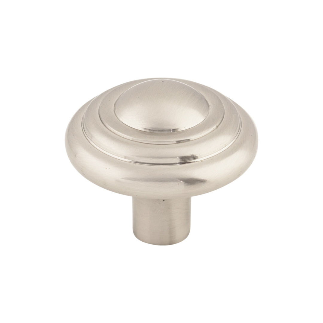 Top Knobs - Aspen II Button Round Knobs 1 3/4" Brushed Satin Nickel