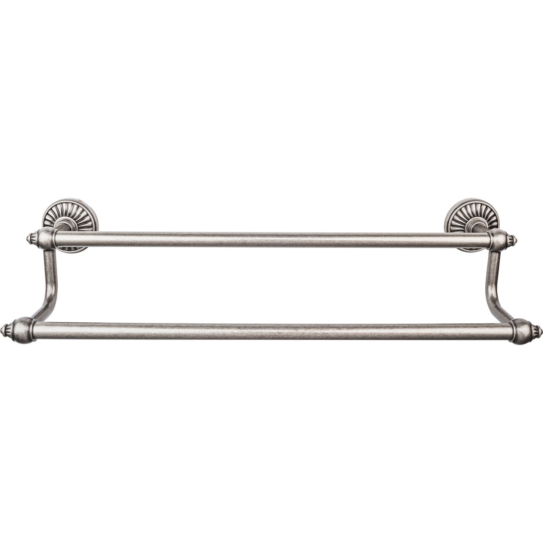 Top Knobs - Tuscany Bath Towel Bar Double Antique Pewters 30" Pewter Antique