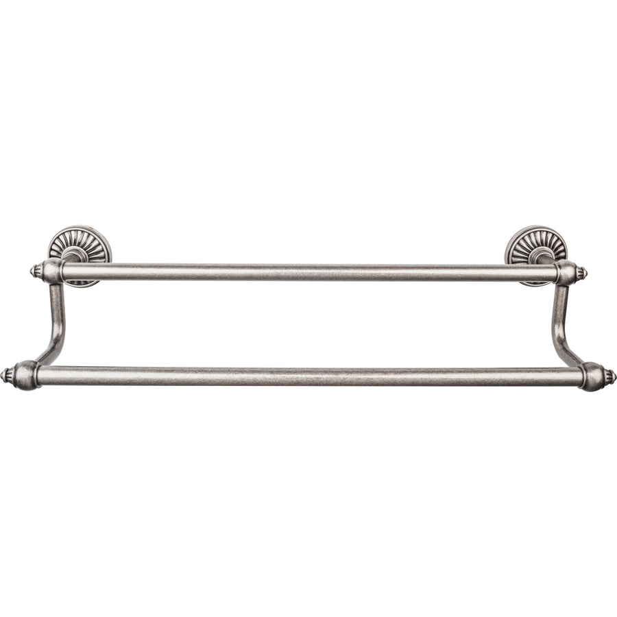 Top Knobs - Tuscany Bath Towel Bar Double Antique Pewters 30" Pewter Antique
