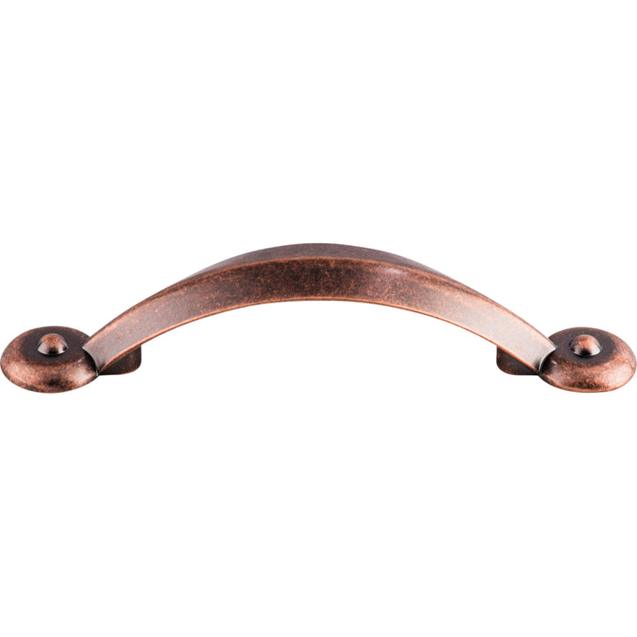 Top Knobs - Angle Bar Pulls 3" Antique Copper
