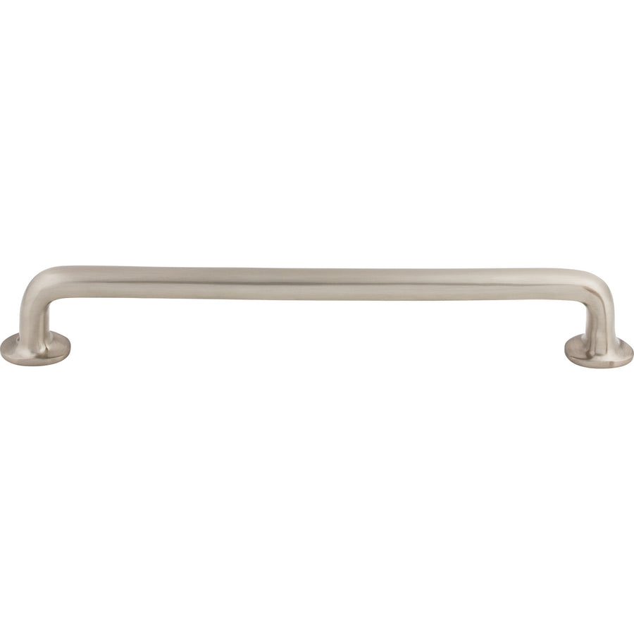 Top Knobs - Aspen II Rounded Appliance Pulls 12" Brushed Satin Nickel