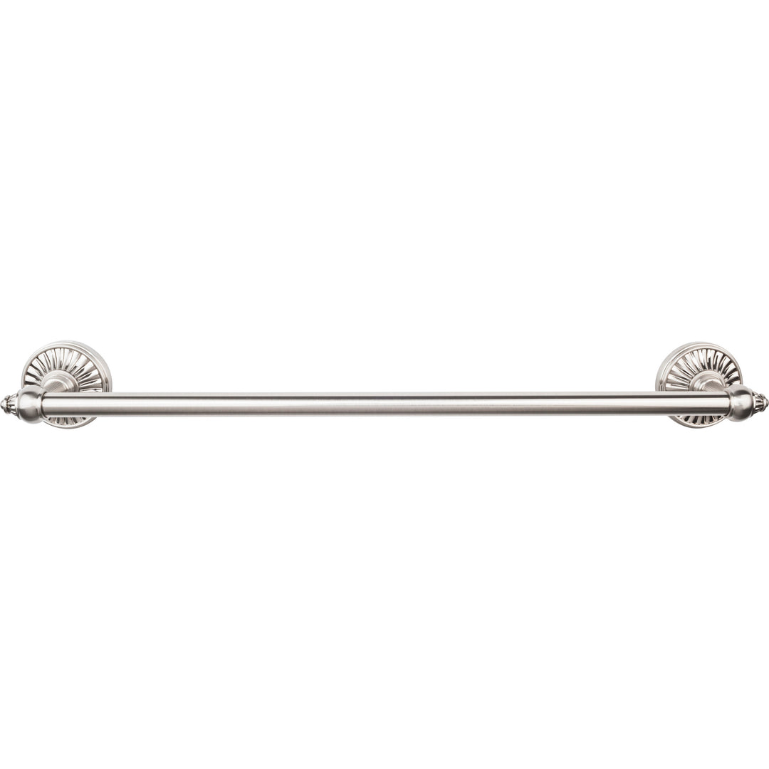 Top Knobs - Tuscany Bath Towel Bar Singles 18" Brushed Satin Nickel