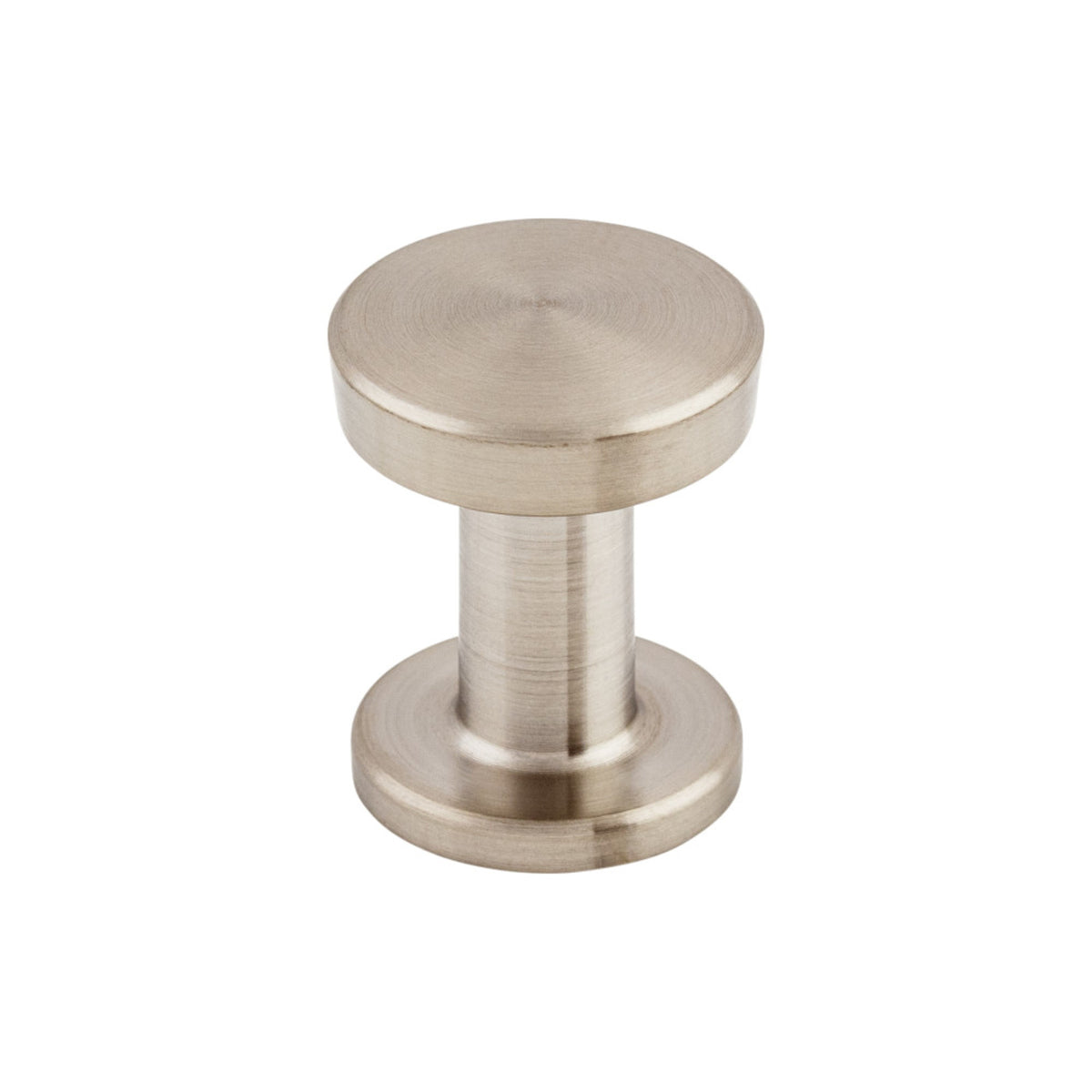 Top Knobs Spool Round Knob in Stainless Steel