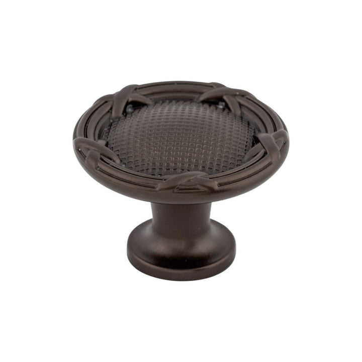 Top Knobs - Ribbon & Reed Round Knobs Oil Rubbed Bronze