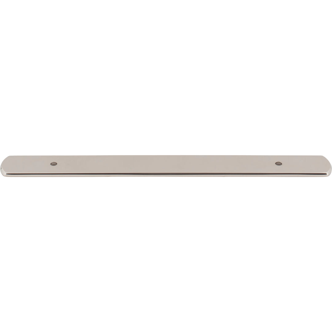 Top Knobs - Wescott Pull Backplates (TK3271AG) 6 5/16" Polished Nickel