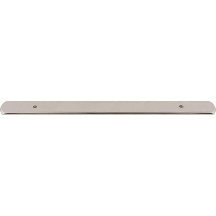 Top Knobs - Wescott Pull Backplates (TK3271AG) 6 5/16" Polished Nickel
