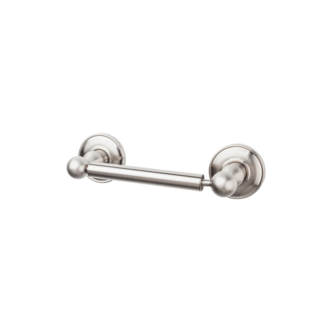 Top Knobs - Edwardian Bath Tissue Holder Plain Backplates Brushed Satin Nickel