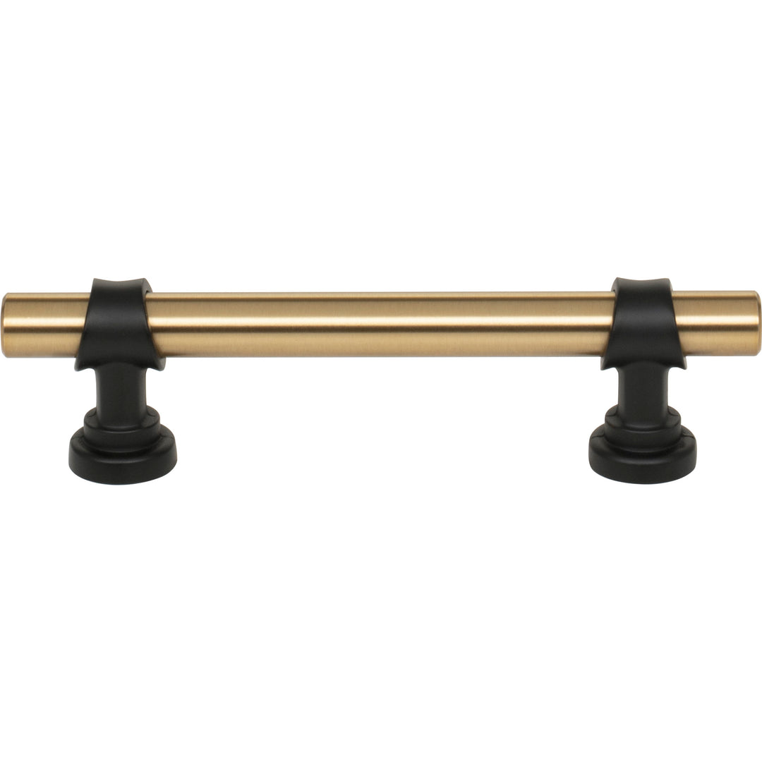 Top Knobs - Bit Bar Pulls (M1197) 3 3/4" Honey Bronze and Flat Black