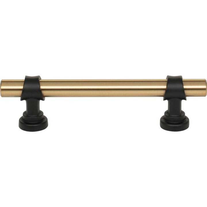 Top Knobs - Bit Bar Pulls (M1197) 3 3/4" Honey Bronze and Flat Black