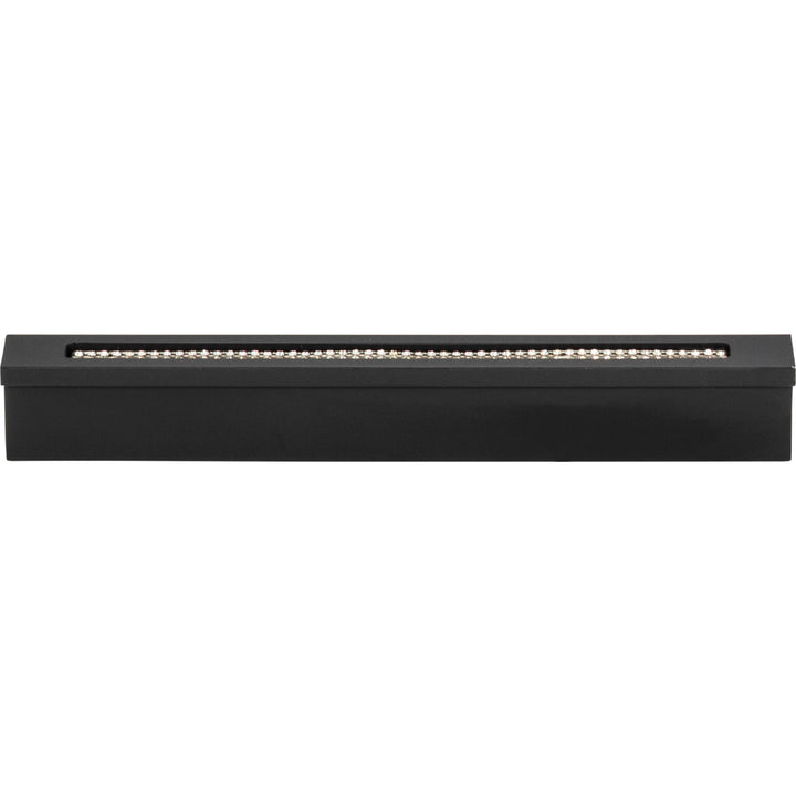 Atlas - Crystal Bar Inset Thin Pulls Matte Black