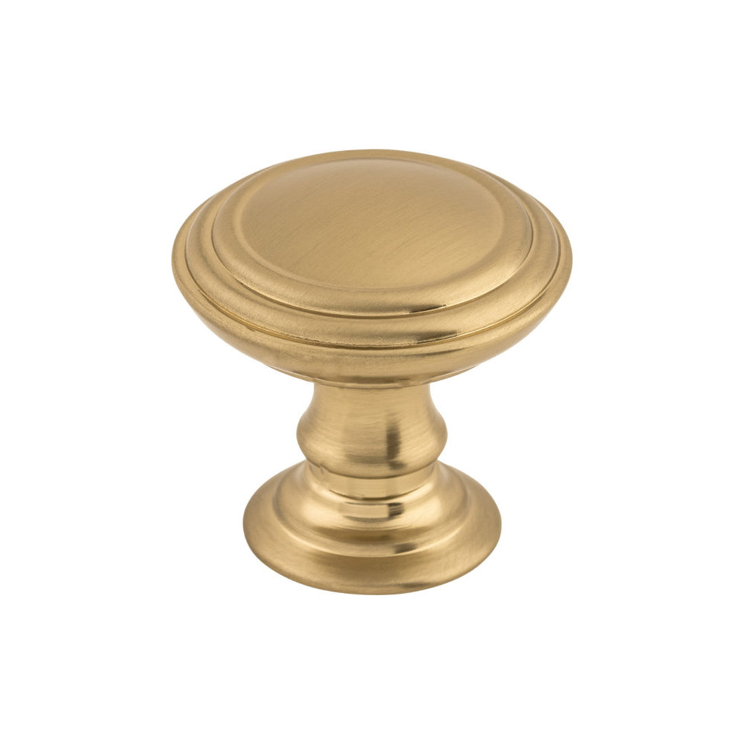 Top Knobs - Reeded Round Knobs 1 1/2" Honey Bronze
