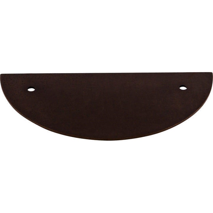Top Knobs - Half Circle Pull Backplates Oil Rubbed Bronze