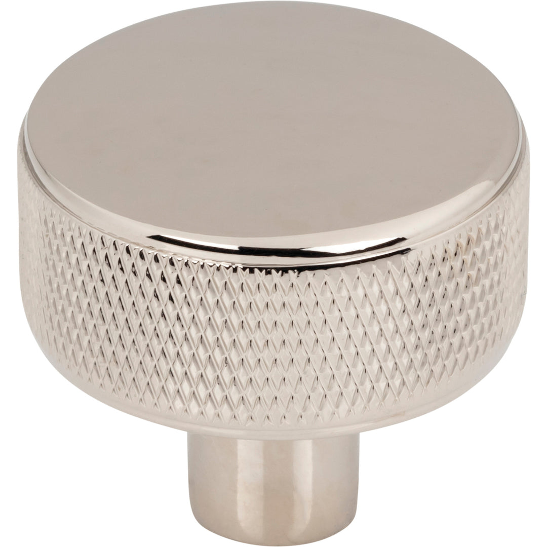 Top Knobs - Burnham Round Knobs Polished Nickel