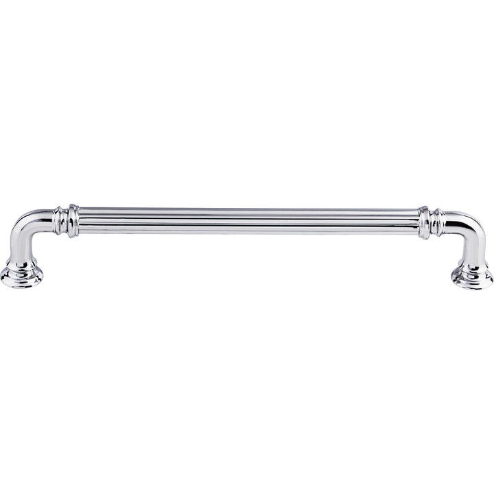 Top Knobs - Reeded Pulls 7" Polished Chrome