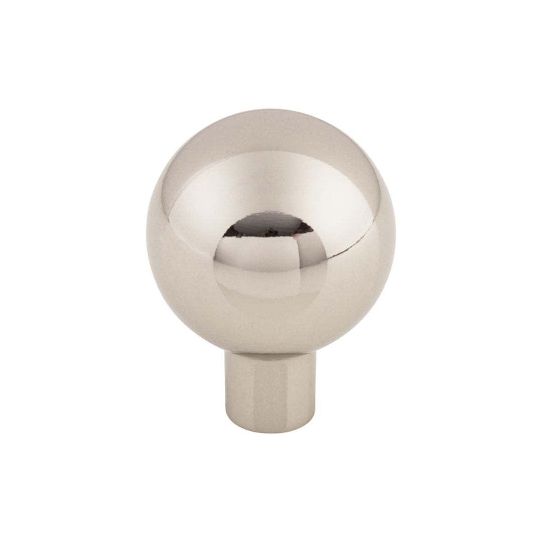 Top Knobs - Brookline Round Knobs (TK760) 1 1/8" Polished Nickel