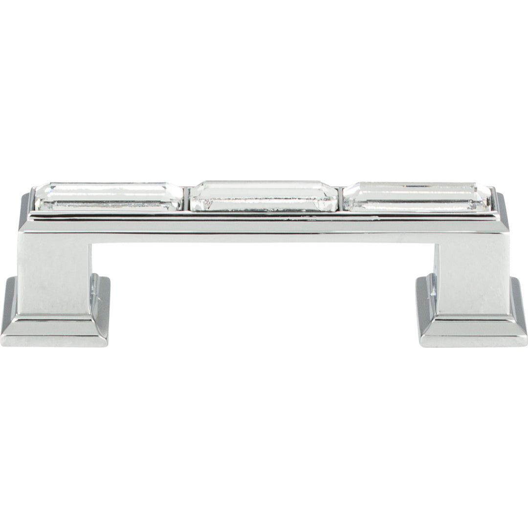 Atlas - Legacy Crystal Pulls 3" Polished Chrome