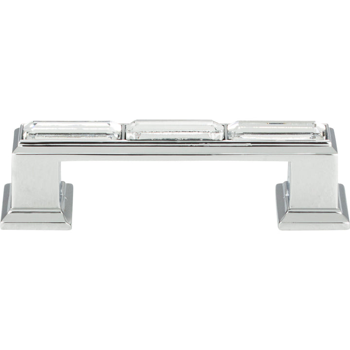 Atlas - Legacy Crystal Pulls 3" Polished Chrome