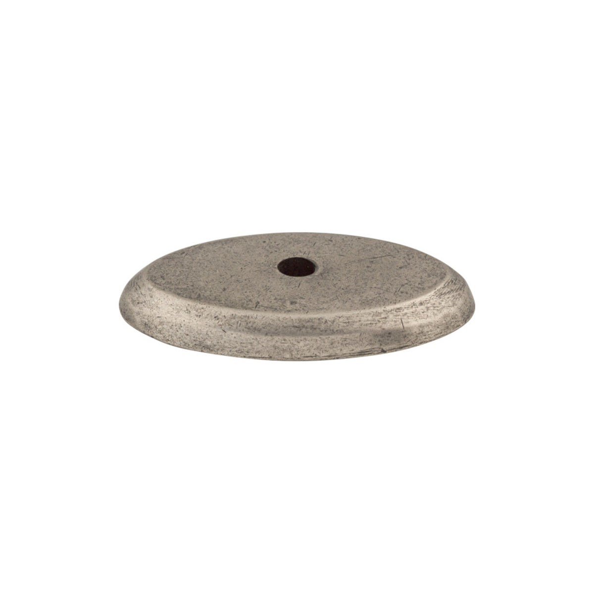 Top Knobs - Aspen Oval Knob Backplates 1 1/2" Silicon Bronze Light