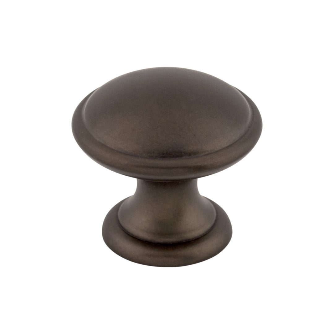 Top Knobs - Rounded Round Knobs Oil Rubbed Bronze