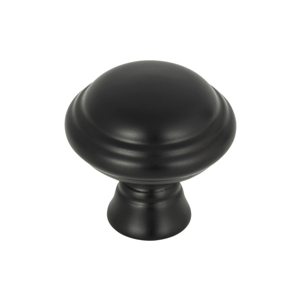 Top Knobs - Henderson Mushroom Knobs Flat Black