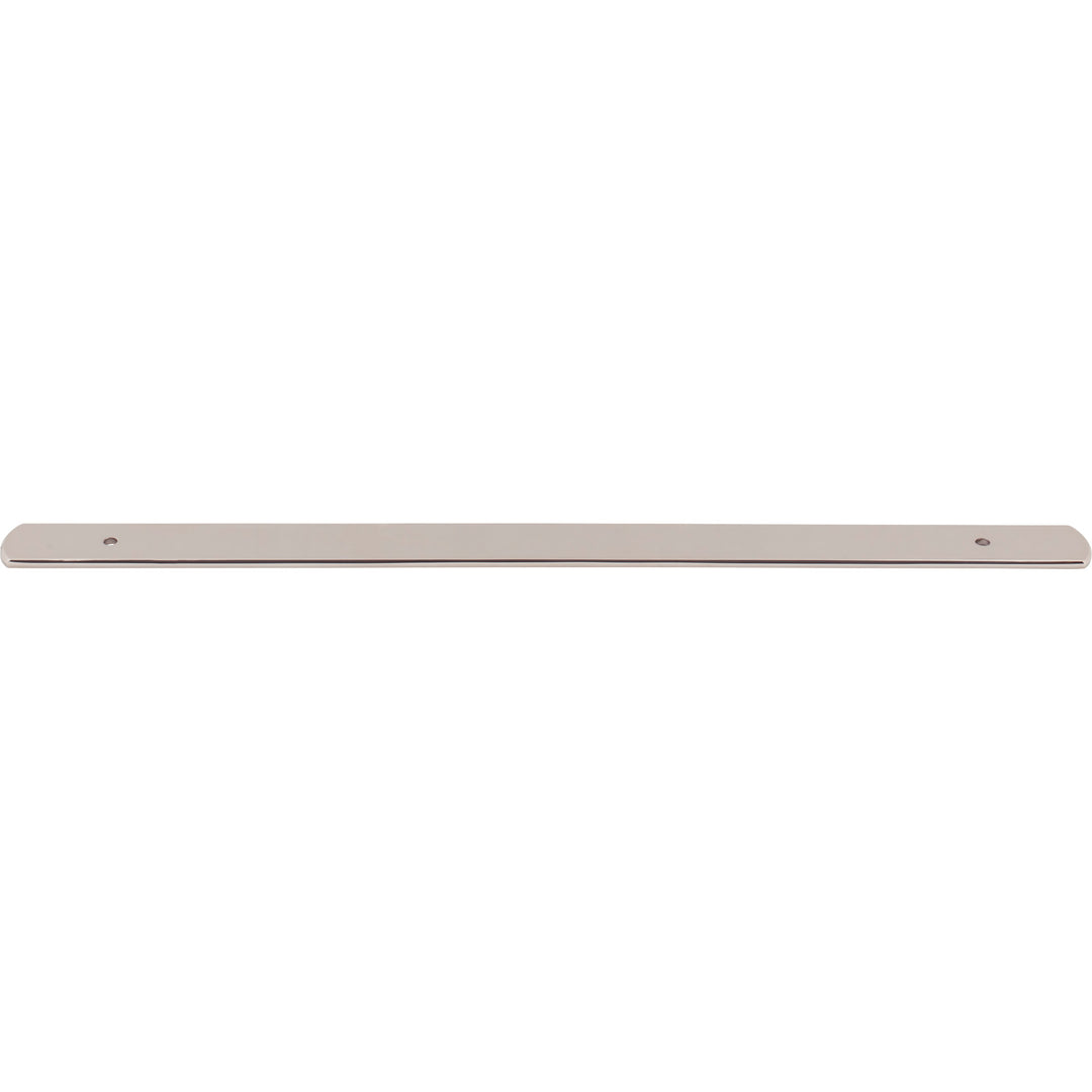 Top Knobs - Wescott Pull Backplates (TK3271AG) 12" Polished Nickel
