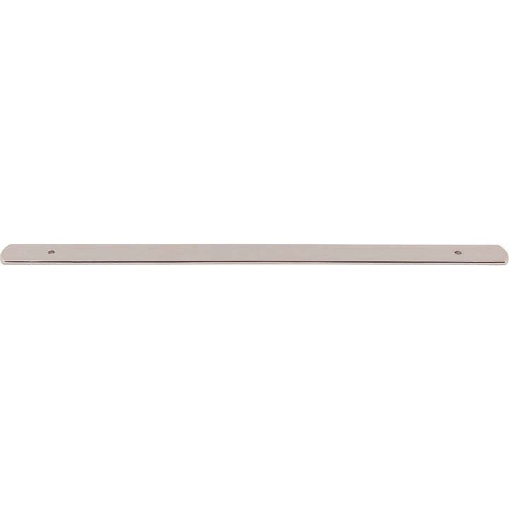Top Knobs - Wescott Pull Backplates (TK3271AG) 12" Polished Nickel