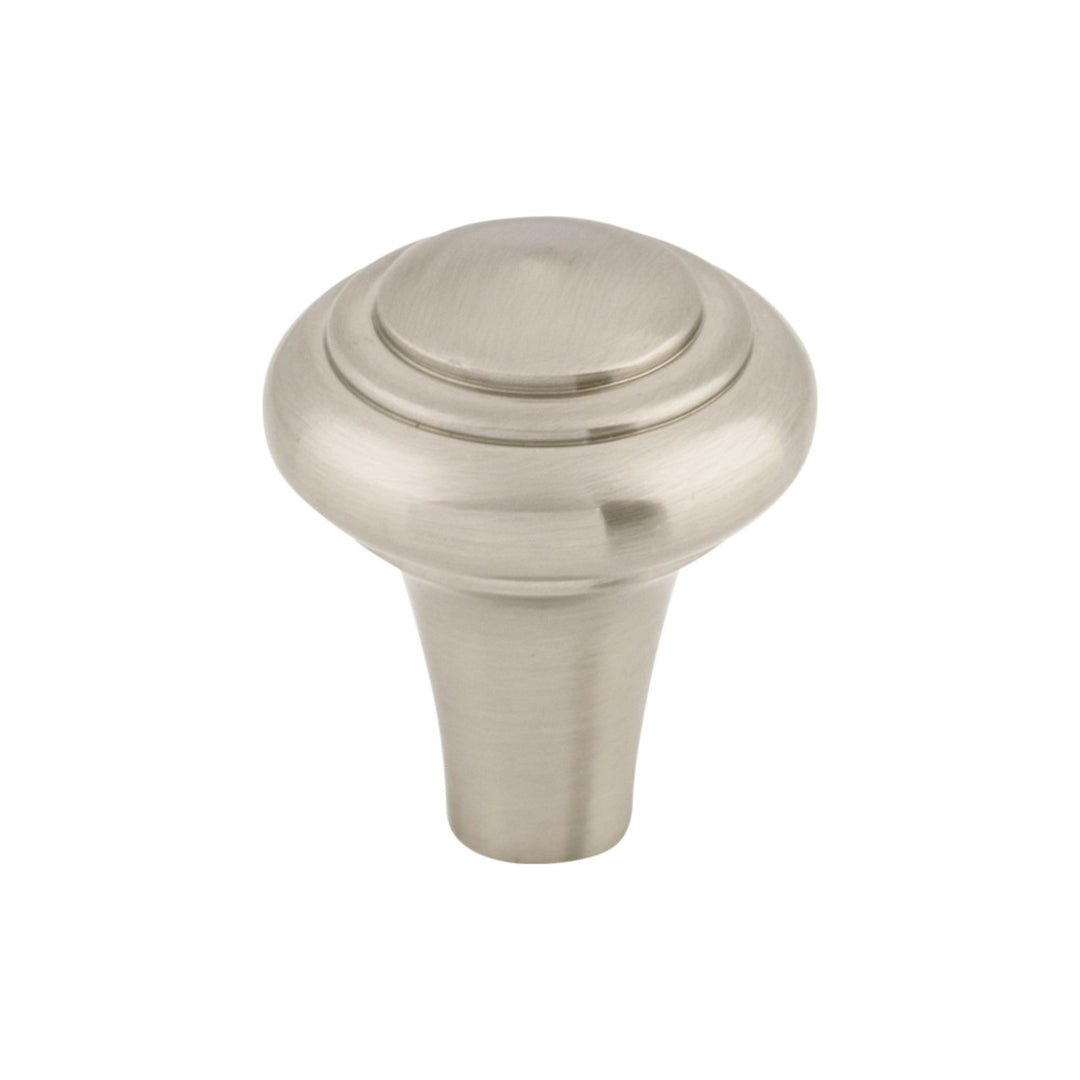Top Knobs - Aspen II Peak Round Knobs 1" Brushed Satin Nickel