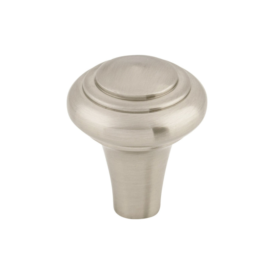 Top Knobs - Aspen II Peak Round Knobs 1" Brushed Satin Nickel