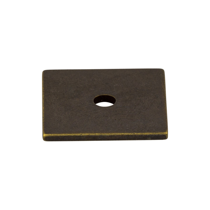 Top Knobs - Square Knob Backplates 1" German Bronze