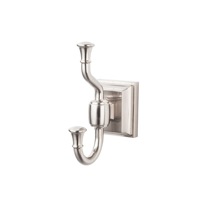 Top Knobs - Stratton Bath Double Hooks Brushed Satin Nickel