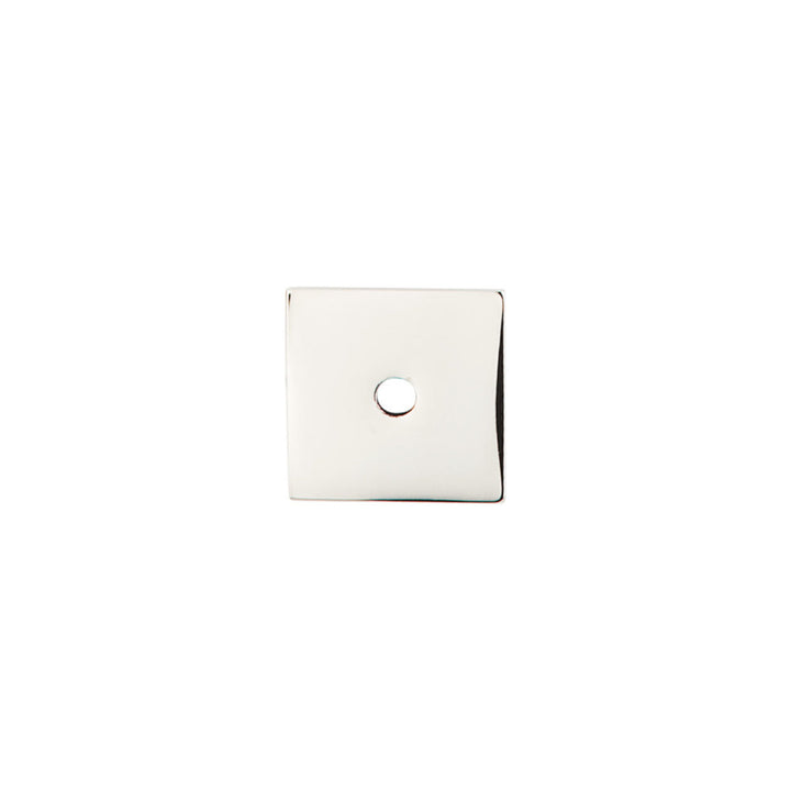 Top Knobs - Square Knob Backplates 1" Polished Nickel