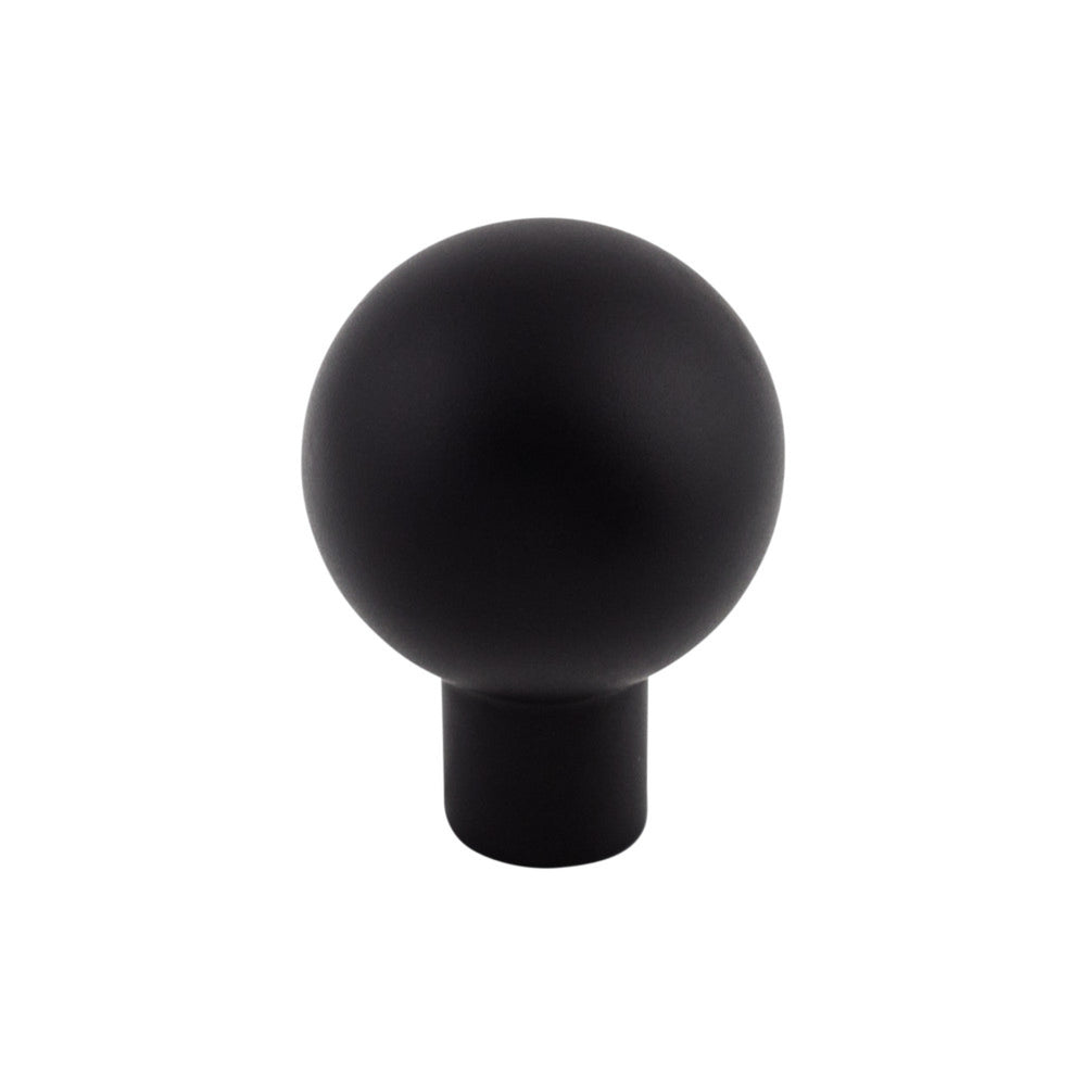 Top Knobs - Brookline Round Knobs (TK760) 7/8" Flat Black