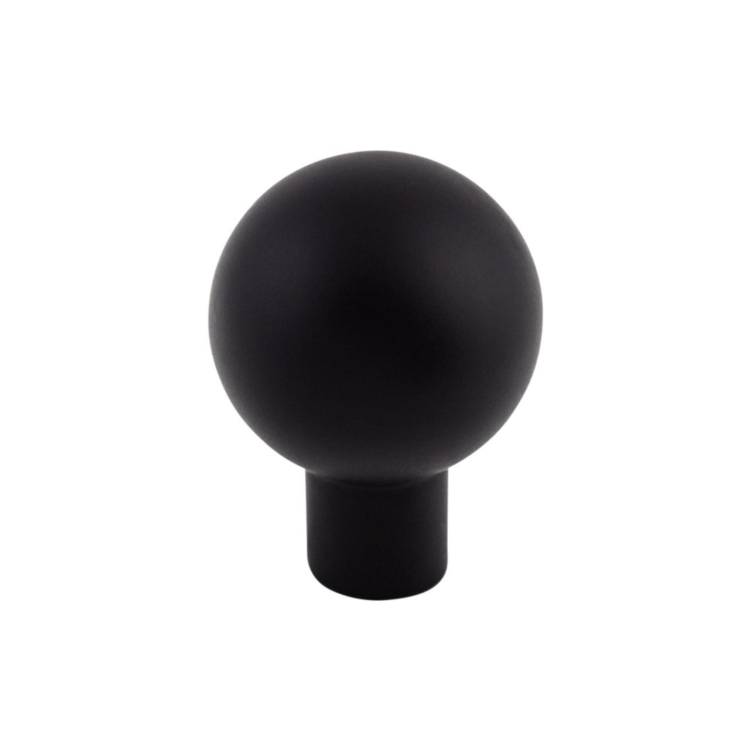 Top Knobs - Brookline Round Knobs (TK760) 7/8" Flat Black