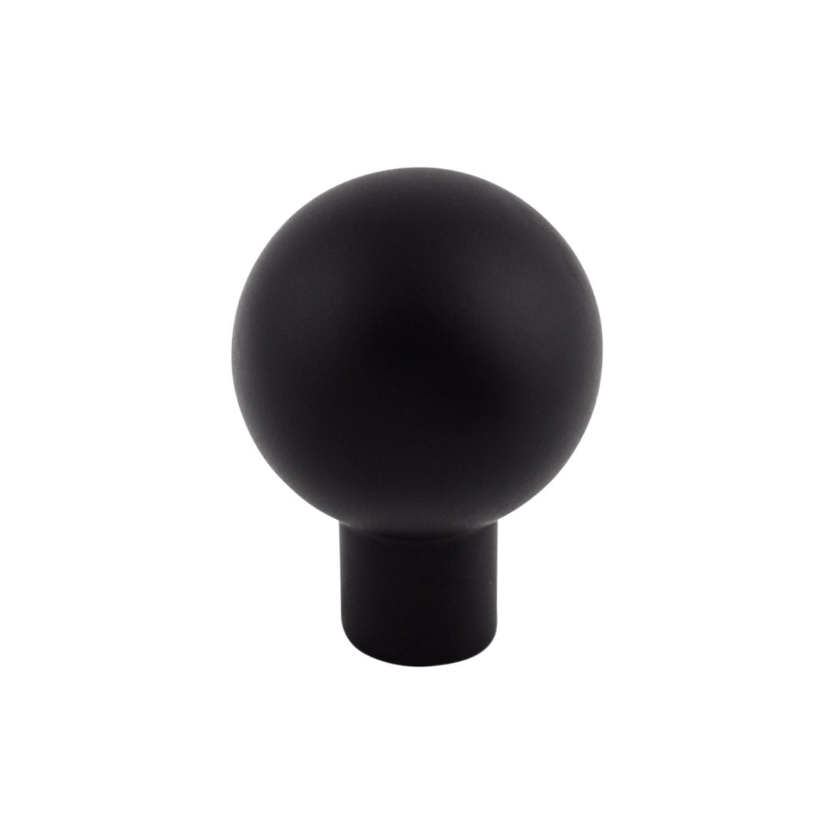 Top Knobs - Brookline Round Knobs (TK760) 7/8" Flat Black