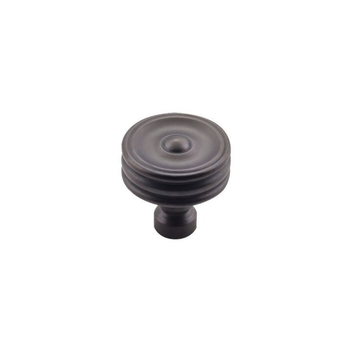 Top Knobs - Brixton Ridged Round Knobs Sable