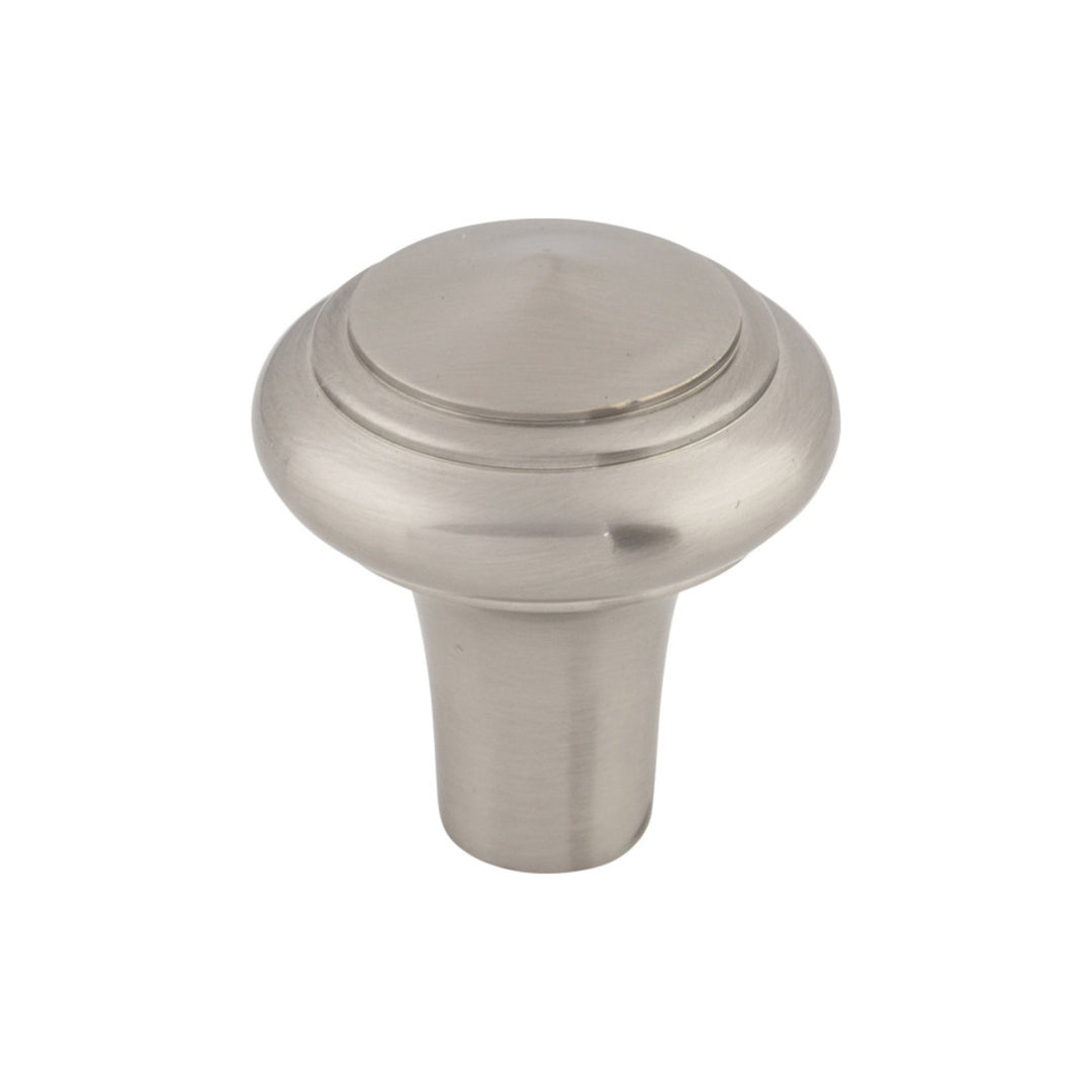 Top Knobs - Aspen II Peak Round Knobs 1 1/4" Brushed Satin Nickel