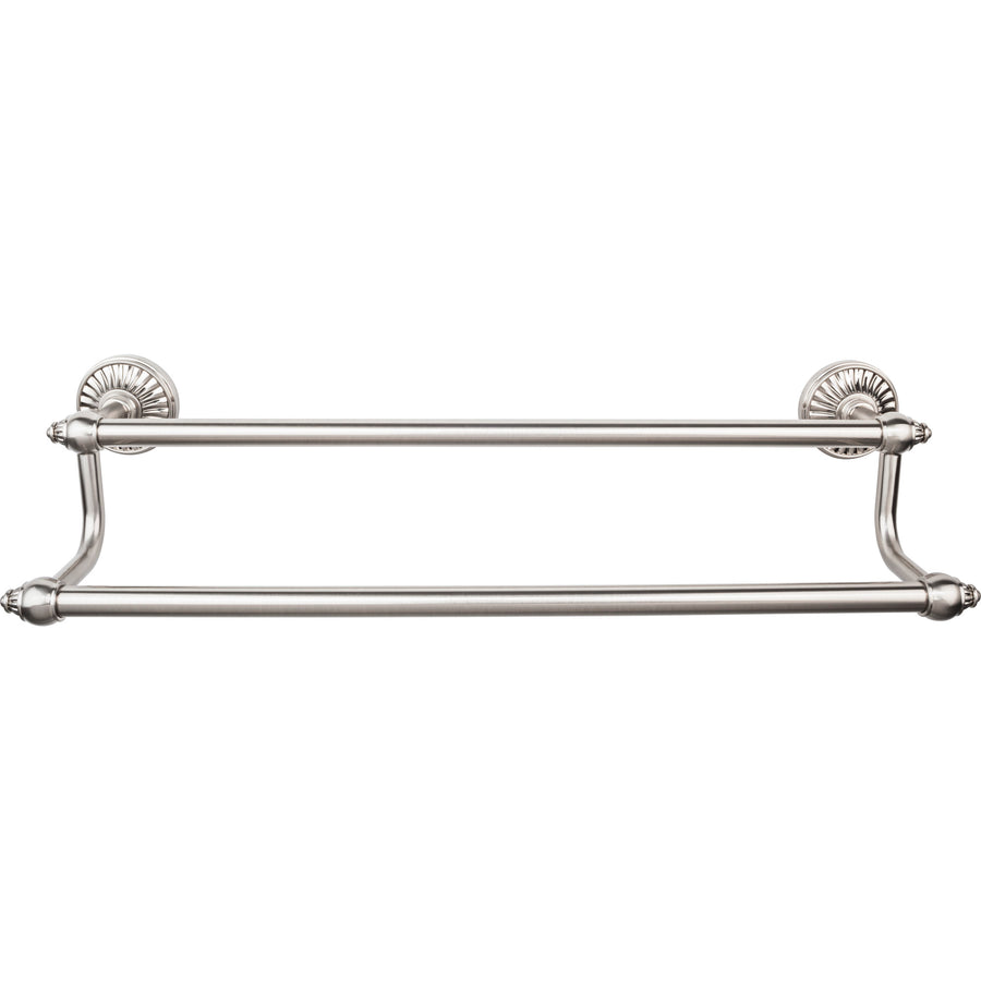 Top Knobs - Tuscany Bath Towel Bar Doubles 30" Brushed Satin Nickel