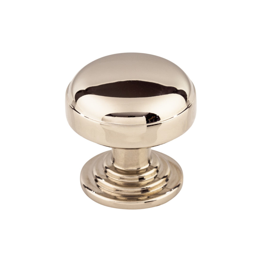 Top Knobs - Ellis Mushroom Knobs Polished Nickel