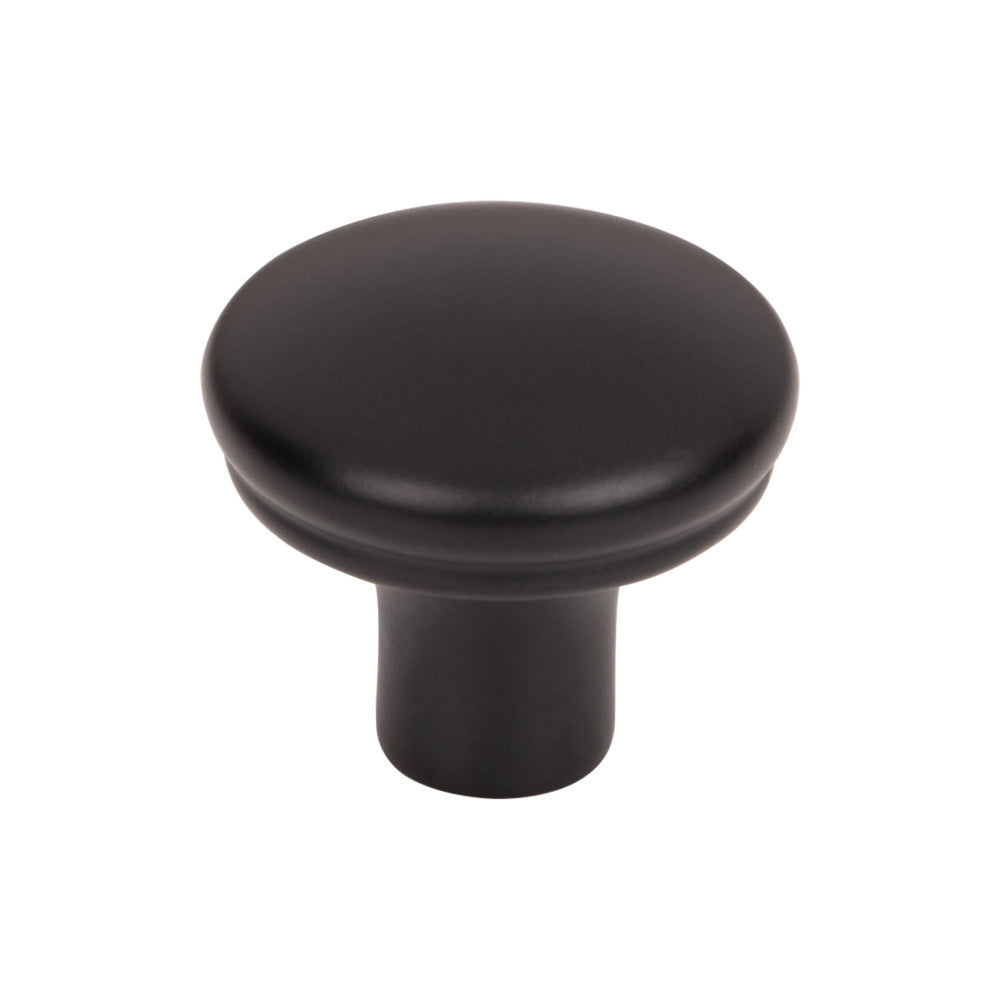 Top Knobs - Julian Mushroom Knobs Flat Black
