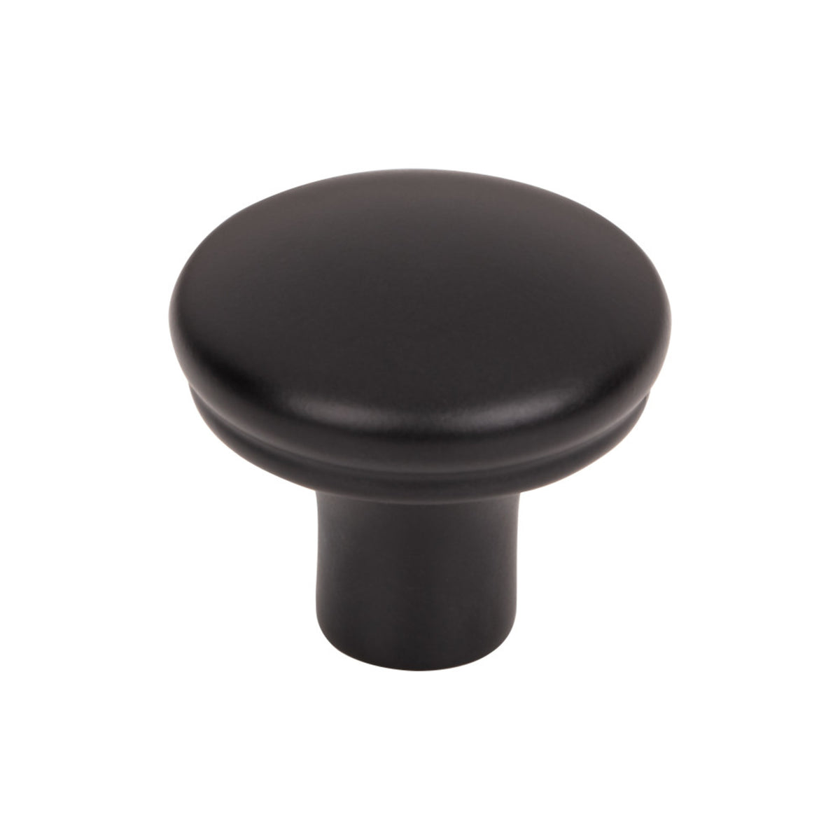 Top Knobs - Julian Mushroom Knobs Flat Black